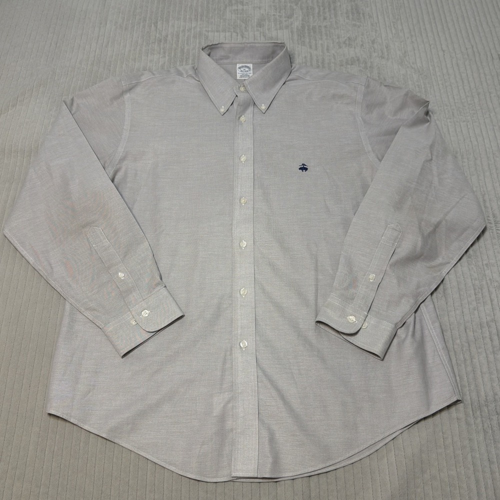 Brooks Brothers Original Polo Shirt Men XL Classic‎ Non Iron Business Casual